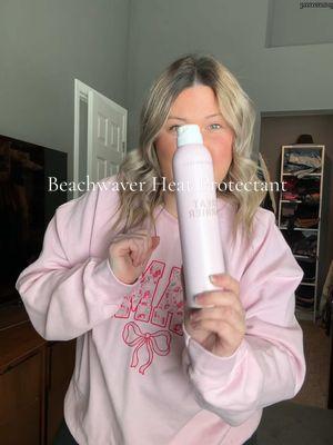 I absolutely love this @TheBeachwaver heat protectant spray! If you’re using heat on your hair you need to be using this! #beachwaver #beachwaverheatprotectant #bestheatprotectant #heatprotectant #heatdamage #longlastingcurls #heatstyling #hairstylistapproved #hairspray #damagedhair #hairstyles #hairtok 