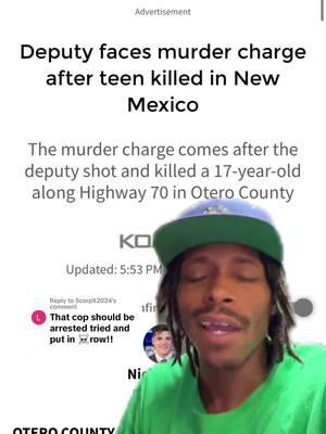 Replying to @ScorpX2024 DEPUTY FINALLY CHARGED WITH FIRST DEGREE MURDER🙏 JUSTICE FOR ELIJAH HADLEY 17 YEAR OLD SHOT OVER 15x BY DEPUTY JACOB DIAZ AUSTIN OTERO COUNTY NEW MEXICO #HEARTBREAKING #JUSTICE #ELIJAHHADLEY #JUSTICEFORELIJAHHADLEY #WEAREHUMAN #fypシ 