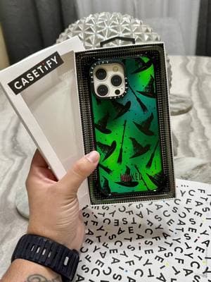 If you know me, Im obsessed with @CASETiFY and @Wicked Movie and omg 💚🧹🖤 im in love with this case!! #wicked #elphaba #wickedmovie #casetify #wickedcasetify #case #iphone16promax #fyp #foryou 