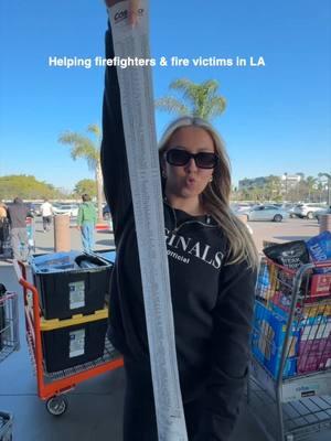 I love you LA ♥️ Venmo me to donate: @juicypolls (no spaces or dashes…weird scammer freaks r trying to impersonate me) HUGE thank you to my helpers:  @nesrin & everyone else Stream @heidimontag music @Spencer Pratt  BRANDS — if you want to send product to Donate DM me x #lafire #fire #la #lastrong #palisades #palisade #firevictims #volunteer #donate #help #losangeles #firefighter #LAFD 