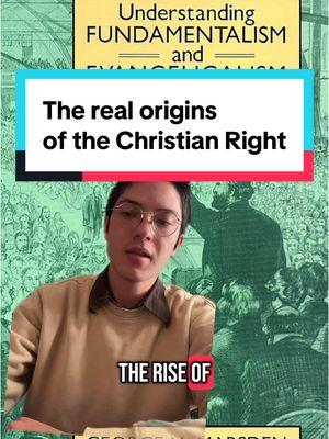 Replying to @usenename29384959 the REAL origins of the Christian Right. Why do so many American Christians support the Republican Party? #greenscreen #americanhistory #history #socialscience #religiousstudies #marsden #noll #lydiabean #evangelicalism #scopestrial #fundamentalism #christiannationalism #trumpism #progressivechristian #evangelicalchristian #churchianity #churchculture #whitechristiannationalism 