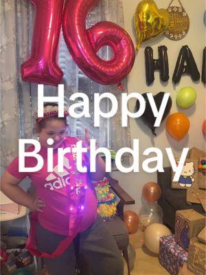 #birthdaygirl #happybirthday #birthday #birthdayparty #balloons #16 #sweetsixteen #downsyndrome #downsyndromeawareness #sister #sisters #sis #party #chocolate #pinata #princess #surpriseparty #birthdayparty #birthdaycake 