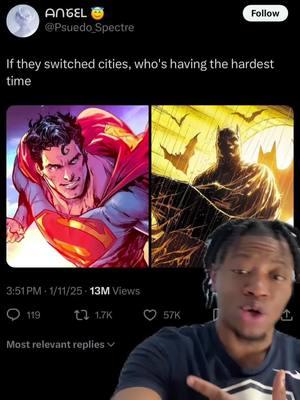 Superman fans are funny… #fyp #foru #foryoupage #anime #otaku #debate #creaturecommandos #thejoker #comic #dccomics #batman #marvel #bnha #kruos #greenscreen 