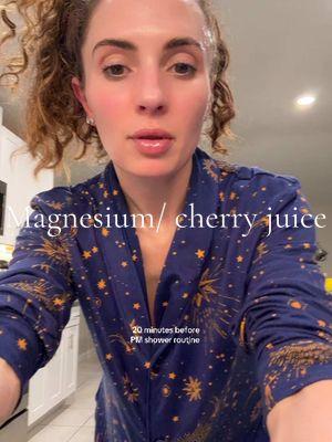 Sleep is crucial for dat glow sis #magnesiumdeficiency #cherryjuice #sleephelp #glowyskin #creatorsearchinsights 