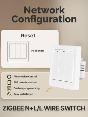 Turn On the Future: The European Smart Button Switch with Cutting-Edge Lighting Control!#SmartSwitch #LightingRevolution #EuropeanStyle #HomeAutomation #TechInnovation