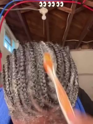 🤣How do you wash your braid hair😁Wig link in my bi0 #allovehair#tutorials#newyear#hairbulk#newhair#trending#blackgirlmagic#foryou#luxury#gift