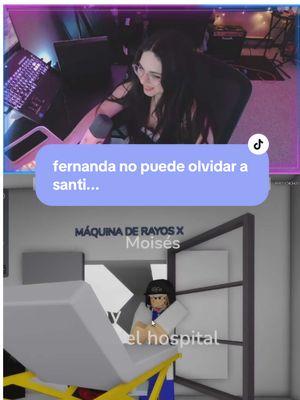 fernanda no puede superar a santi le doy un consejo #brookhaven #roblox #fyp #rolplay #rolplaybrookhaven 