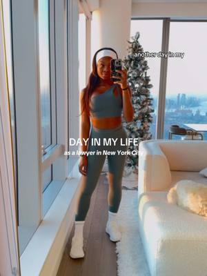 DAY IN MY LIFE #biglaw #lawyer #morningworkout #morningroutine #winterarc #fyp #foryou #lawyerlifestyle #lawyeraesthetic #prelaw #lawschool #lawstudent #motivation #worklifebalance #NYC 