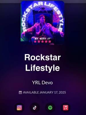 Step into your ‘Rockstar Lifestyle’ not just a song, but a movement. 🌟 From the energy of Vibe City to living unapologetically, this album challenges the way we live and vibe. Turn up, reflect, and be the change in your own story. 🔥 . ALBUM DROPPING JAN 17th 7pm ALL PLATFORMS‼️ . @VibeCity  #RockstarLifestyle #VibeCity #UnapologeticLiving #NewMusic #LiveTheVibe #MusicTok #tiktokmusic #MusicLovers #IndieArtist #NewRelease #NowPlaying #FreshMusic #ViralMusic #MusicIsLife #TikTokVibes #UndergroundArtist #IndieVibes #SongOfTheDay #TikTokHit