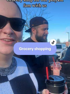 Better late than never! You know where to find the full video 😉 #groceryhaul #polyamorous #bigfamily