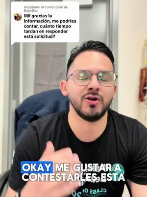 Respuesta a @BabyBen Todo depende del especialista pero no es mucho tiempo que se espera. 🙌🏻 #fyp #participatelearning #intercambiocultural #abroad #teachingspanish #latino #viral 