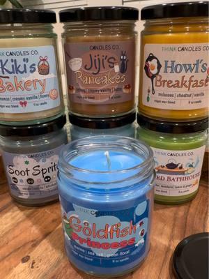 Our Studio Ghibli inspired candles are on sale after a busy holiday season! We have full restocked our shop and added new anime inspired candles! #howlsmovingcastle #kikisdeliveryservice #totoro #spiritedaway #studioghibli #ghiblistudios #ghibli #anime 