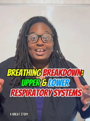 Let’s break it down‼️🎯  Your respiratory system is a tag team of the upper and lower pathways working together to keep you breathing easy. From your nose to your lungs, it’s all connected! 🫁✨  #nose #lungs #blood #respiratorysystem #circulatorysystem #cardiovascularsystem #hearthealth #asthma #COPD #pnuemonia #covid #bronchitis #breathing #sciencetok #stemeducation #knowledgeispowerful #medicineexplained #medicine #medicalschool #medicalstudent 