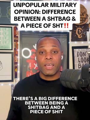 One thing I’ve learned is that there is a huge difference between a SHT bag and a Piece of SHT‼️ . . #usmarines #usmarine #usmc #miltok #marinecorps #militarytiktok #marines #rah #militaryhumor #changethenarrative #changeyourmindset 