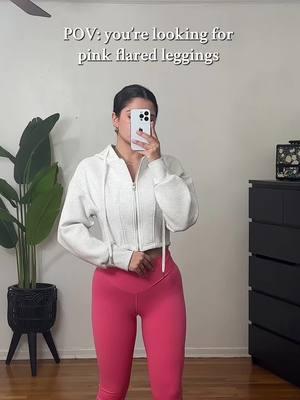 Pink leggings #leggings #flaredleggingoutfits #flaredleggings 