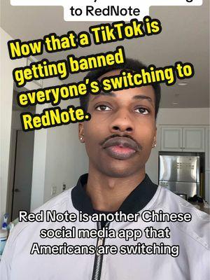 Now that a TikTok is getting banned everyone’s switching to RedNote. RedNote: AdviceFromLouis #RedNote #tiktok #tiktokban #america #fyp #advicefromlouis #news #satire | China, January 19th, TikTok Ban