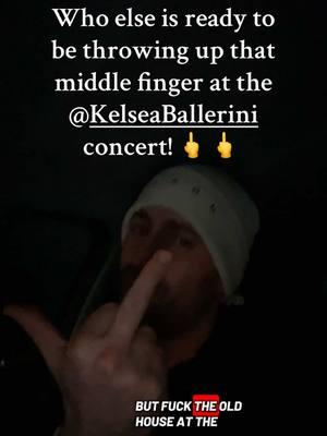 Drop the 🖕 in the comments if you’re ready!! @Kelsea Ballerini #fyp #kelseaballerini #igotbaggage #middlefinger #middlefingerup #connecticut #single #mohegansun #ValentinesDay #kelseaballeriniconcert #patternstour2025 #countrymusic #ct #203 #concert #baggage #whosready #healingera 