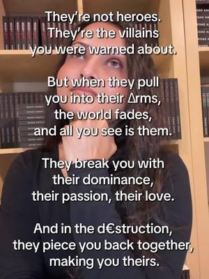 They’re not heroes. They’re the villains you were warned about. But when they pull you into their ∆rms, the world fades, and all you see is them. They break you with their dominance, their passion, their love. And in the d€struction, they piece you back together, making you theirs.  #DarkObsession #VillainsAndLovers #SinfulRomanceReads #MafiaLoveStory #ForbiddenDesiresBooks #LoveAndObsession #DominantAndSexy #siennasnowbooks #SinandBetrayalSiennaSnow #siennasnow #sinandbetrayalbook 