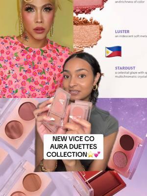 New @ViceCosmeticsPH Aura Duettes collection⭐️💕 #vicecosmeticsph  #vicecosmetics  #greenscreen #filipinomakeup #filipinobeauty #filipinobeautybrands #localfoundation #beautyph #asianbeautyproducts  #makeupph #filipinamakeup #asianmakeup #filipino #philippines