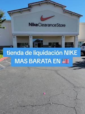 tienda de liquidación nike mas barata en 🇺🇸 #nike #nikestore #nikeclearancestore #barato 