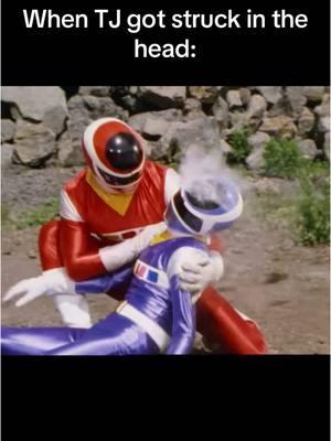 He’s gonna need more than some ibuprofen. #powerrangersinspace #powerrangerstiktok #blueranger 