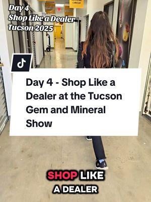 Day 4 - Shop Like a Dealer at the Tucson Gem and Mineral Show. This is the largest gem and mineral show in the world and we will be here for a full 30 days, starting way early and perhaps even staying a bit late. Something always goes wrong but fingers crossed it's just out of the way. Believe me crazier things have happened here. I wasn't able to shoot all of our private appointments BUT you'll be able to see all our new finds on the next Virgo Live Sale starting at 3PM MST on Instagram. Hope to see you there. Xo, Georgia 💋  #crystals #shoplikeadealer #tucsongemshow #tucsongemshow2025 #tucsongemandmineralshow #tucsongemandmineralshow2025 