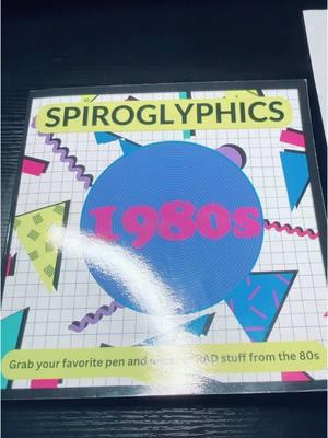 Spiroglyphics decades 1980’s! #80s #spiroglyphics #coloringbook #et #caylastoyreview @ItsLizColoring 