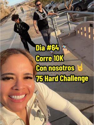 Día #64!  En este bello día corrimos 10K acompáñanos mientras influenciamos a Nathan, la realidad es que el solo va para comer chipotle después 😂 #Running #run #10K #5K #correr #75HardChallenge #fitmom #momof6 #fitness #hybridathlete 