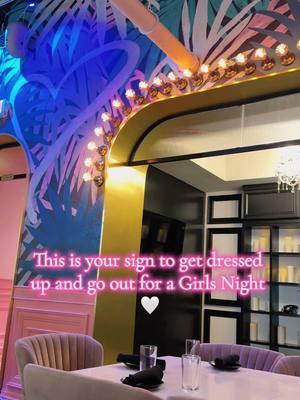 So, this is your sign to get dressed up and plan the ultimate girls’ night out! ✨  Tonight’s destination: XOXO Dining in Dallas, where every detail screams luxury and fun. 🍸💃 This spot is a vibe you don’t want to miss. Are you in? 👠💄 #GirlsNightDoneRight #GirlsNightOut #DallasEats #XOXODining #DallasNightlife #LuxuryDining #DallasVibes  #DateNightIdeas #GirlsTrip #GirlsNightGoals