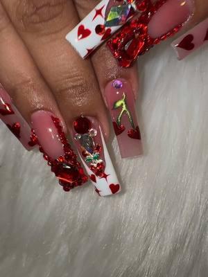 Valentines nails ✨🍒 #nails #559 #559nails #559nailtech #559madera #559fresno #centralvalley #foryou #nailtech #559nailartist #nailtok #fyp 