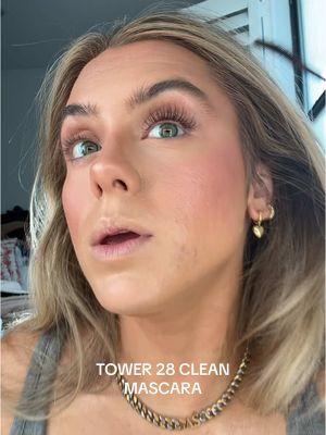 a clean beauty favorite!! and I feel like it’s finally getting its moment this is a clean beauty mascara (in a brown shade too tg) that won’t irritate your skin or eyes 👀😏 @Tower 28 Beauty  #makewavesmascara #tower28 #tower28beauty #tower28lipjelly #tower28makeup #tower28mascara #tower28makewaves #cleanmascara #sensitiveeyesmakeup #cleanmakeup #cleanbeauty #cleanbeautytok #cleanmakeuplook #cleanmakeupbrands #mascara #mascarareview #mascarahacks #makeuptutorial #grwm #TikTokShop #voluminousmascara #clumpfreemascara #clumpfreelashes tower 28, tower 28 makeup, makeup, clean beauty, clean makeup, brown mascara, black mascara, clean mascara, nontoxic makeup. #nontoxicbeauty #tiktokshopcreatorpicks 