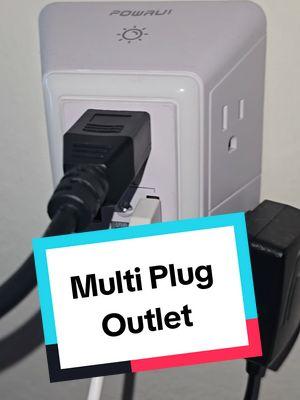 Replying to @gucci._3 This multi Plug Outlet comes in really handy if you have more devices than chargers.  And it's also a surge protector.  Check it out in the tiktok shop #multiplugoutlet #walloutlet 