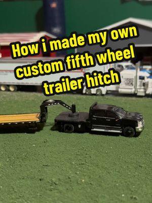 Replying to @Jj hotwheel cars This is how I made my custom fifth wheel trailer hitch! It’s really easy to make all you need is a wheel and tire, a small piece of plastic, and some glue. It works great and I didn’t have to buy one. #fypシ゚viral #foryoupage #164trucks #greenlighttrucks #customtrucks #toytrucks #modeltrucks #farmtoys #164farmdisplay #dieseltrucks #164diecast #flatbedchevy #fifthwheel #trailerhitch #custommade #MNtrucks 