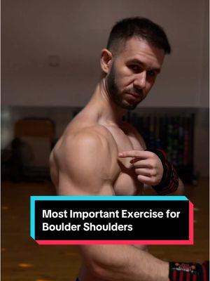 The Most Important Exercise for Boulder Shoulders #shoulderworkout #bouldershoulders #shoulderworkout #medialdeltoid 