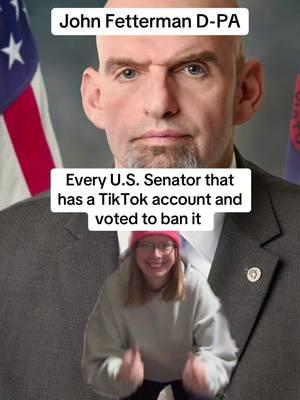 Catch me over on Rednote, Senators 🖕  @Senator Bob Casey @Kirsten Gillibrand @Sherrod @Cory @Team Patty Murray @Jon Ossoff @John Fetterman #tiktokban #unitedstates #senate #bobcasey #johnfetterman #jonosoff #pattymurray #corybooker #politics 