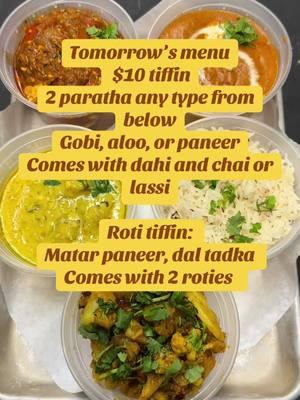 Tuesday menu  take you back to roots. Punjabi parathas order now pick up tomorrow between 9 am-12 pm #indianfood #seattlefoodscene #seattlefood #seattlefoodie #seattlefoodies #seattleindian #seattleindianfood #seattlewashington #seattletiktok #tiffinservice #seatac #westseattle #bellevue #redmond #boeing #seattlecatering #foryoupageofficiall #foryoupqge #desifood 