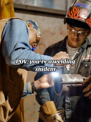 POV: you’re a welding student 🧑🏽‍🏭  #welder #welding #weldlife #weldaddicts 