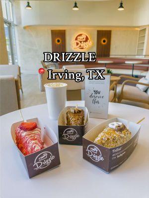 Award Winning Drizzle Cheesecake on a stick has a new storefront! Check it out!  Drizzle📍 310 W Las Colinas Blvd. #110, Irving, TX 75039 #dallastx #dallashiddengem #dallashotspots #irvingtx #toyotamusicfactory #cheesecakeonastick 