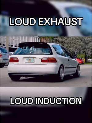 Which clip sounds better?? #honda #civic #exhaust #jdm #kseries #k24 #b18 #b16 #d16 #h22 #j32 #induction 