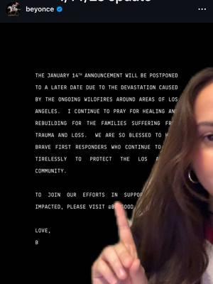 Keeping LA in our prayers !! 🤍 #fyp #beyoncé #beyhive #losangeles #wildfires #beygood #update #cowboycarter #actii @Beyoncé @Parkwood Entertainment @BeyGOOD 