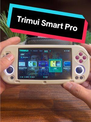 The Trimui Smart Pro has taken the throne of my new go to handheld gaming console emulator. #videogames #trimui #retrogames #90sgames 