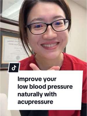 Improve your low blood pressure naturally with acupressure   #acupuncture  #acupressure #acupuncturist #bloodpressure #lowbloodpressure How to improve low blood pressure naturally with acupressure point 