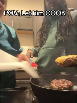 Cooking with Chill #cookingwithkya #cooking #chill #yum #hamburgers #lethercook #lethimcook💯💯 #cook #fyp #funny #insync 