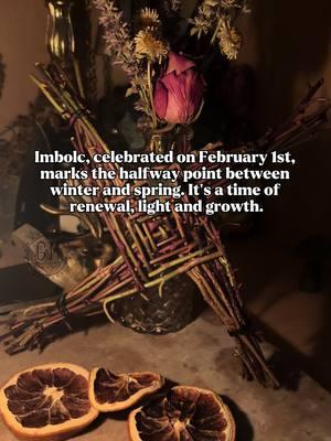 Imbolc is coming🤗🌸 #witchtok #greenwitch #imbolc 