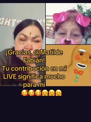 Matilde Fabián, gracias por tu valioso apoyo en mi LIVE. Seguiré esforzándome para crear contenido LIVE aún mejor.@Matilde Fabián #livegift #levelupsparks #hanginglights #tartadesubidadenivel #lucescolgantes 