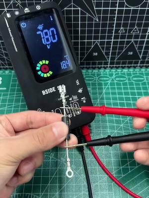 BSIDE MULTIMETER S30 #electrician #electricianso#sparkylifeftiktok #electricianlife  #voltage #current #tester #non-contact #ac #dc #voltmeter #DIY #multimeter #infrared #thermometer #ncv #vfc  #socket #outlet #tools #circuit #detector #sparky #fyp #opamp #wiring  #factory #homerepair #vfd#wirestrip #autorepair #BSIDE #bettery #electric #batterytester 