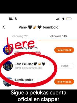 Pelukas cuenta oficialen claper #pelukas #teambolo