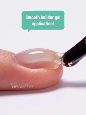 Smooth builder gel application! Look at me! 👉Follow us for more tutorials! #melodysusie #melodysusienails #nailtools #nailart #nailchallenge #nailtutorial #nailtechlife #nailtechcheck #nailtechproblems #nailtechnician #nails #nailbeginner #nailpro #naillover #nailhack #nailtips #nailtip #nailgels #buildergel #gelnails 