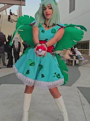 this is the only video I took of my new ivysaur cosplay i built! so proud with how it turned out 🌸 #massfollowing #ivysaur #bulbasaur #pokemon #pokemoncosplay 