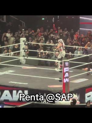 Penta is wwe!!! #penta #WWE #mondaynightraw #netflix #sapcenter #fypシ 